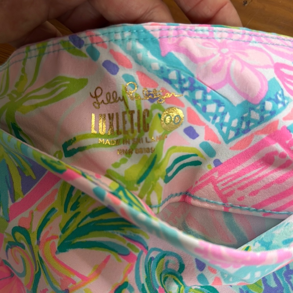 Lilly Pulitzer Colorful Floral leggings - Picture 4 of 5